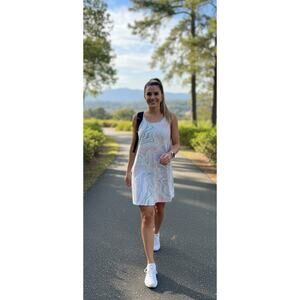 Old Navy Sleeveless PowerSoft Performance Racer-Back Multicolor Swing Dress 2X